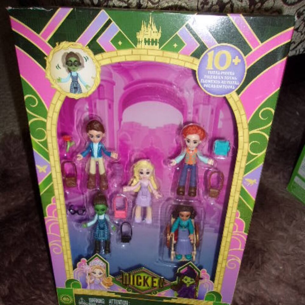 Mattel Universal Pictures’ Wicked Students of Shiz 5 characters Wicked for Good